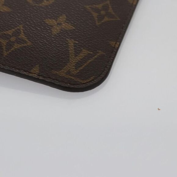 Louis Vuitton Pochette Neverfull Brown Canvas Clutch Bag (Pre-Owned) - Picture 8 of 16